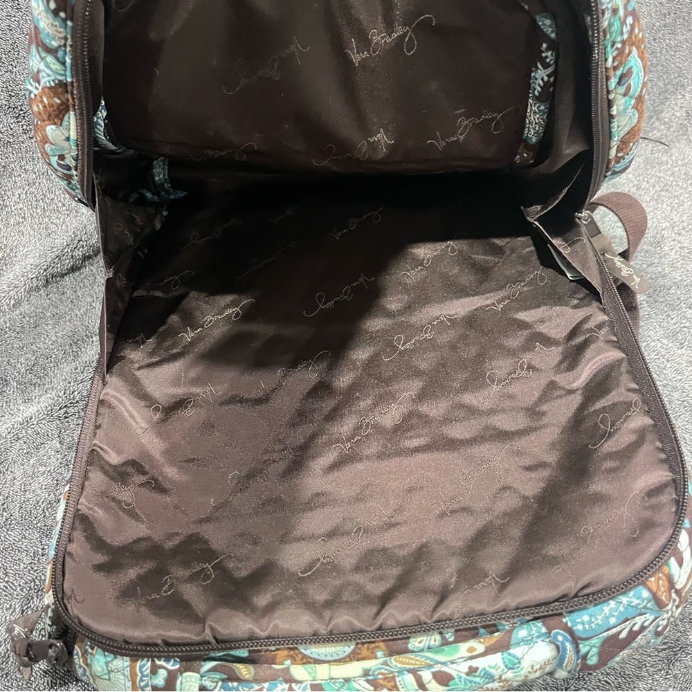 Vintage Vera Bradley Java Paisley pattern backpac… - image 9